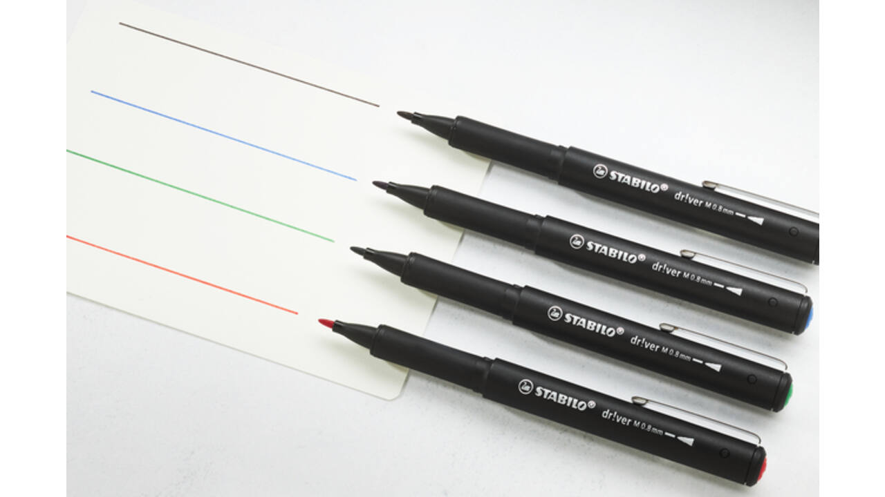 Fineliner STABILO dr!ver medium groen
