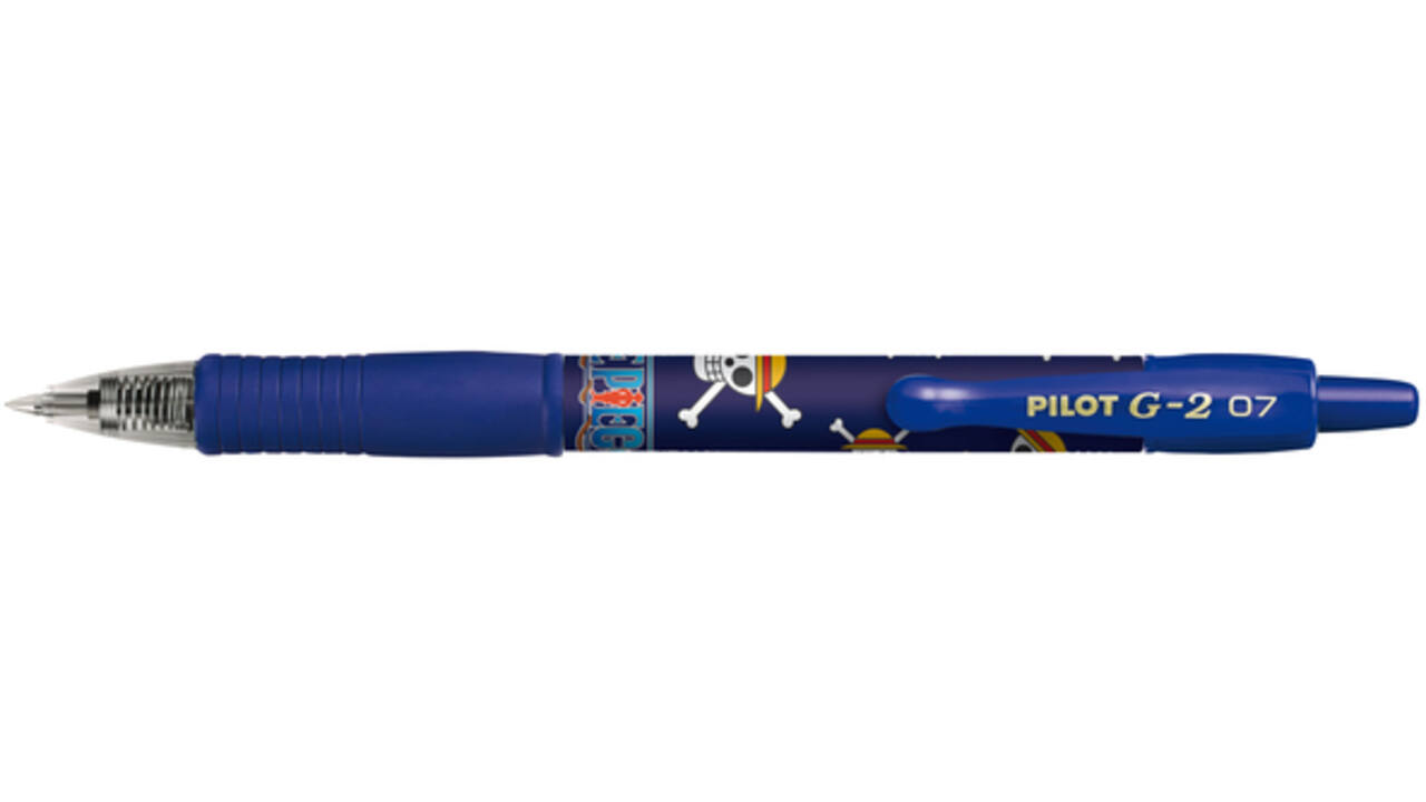 Gelschrijver PILOT G-2-07 One Piece medium blauw