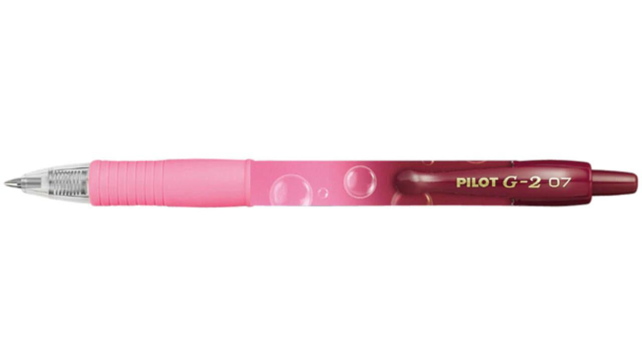 Gelschrijver PILOT G-2 Bubble roze medium blauwschrijvend