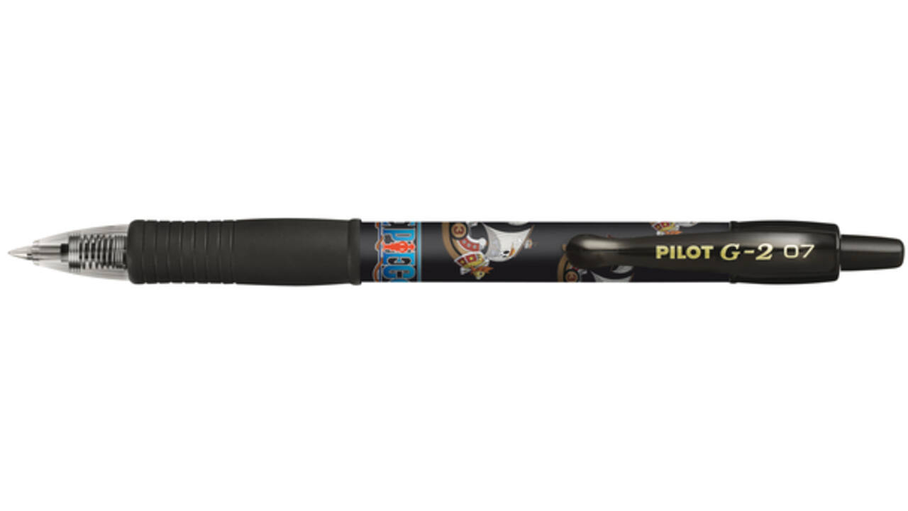 Gelschrijver PILOT G-2-07 One Piece medium zwart