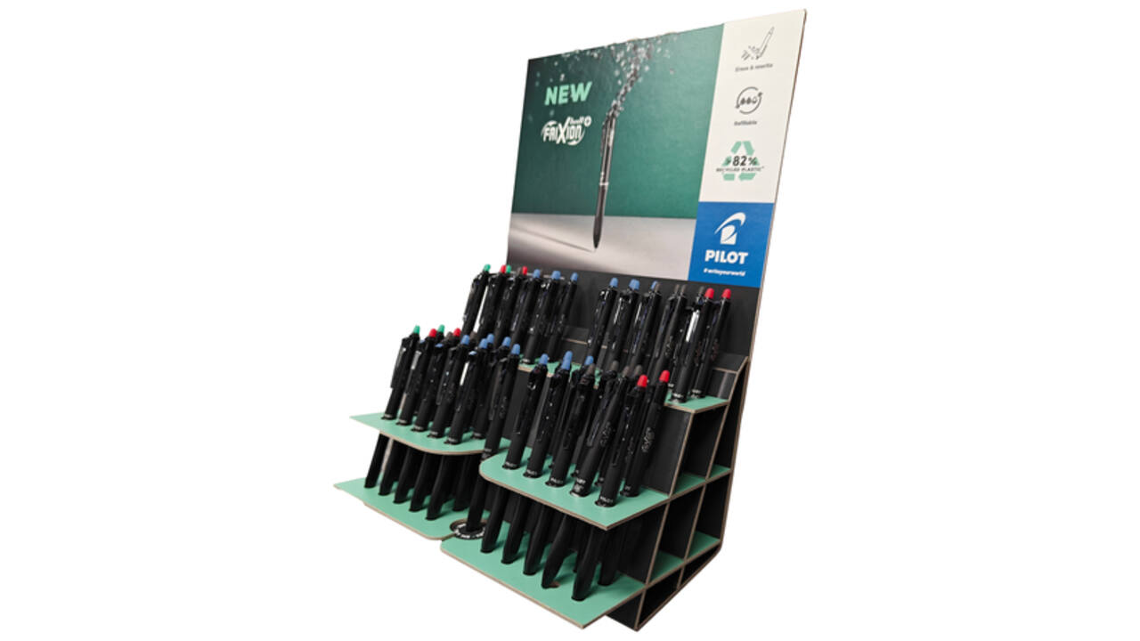 Rollerpen PILOT friXion Ball Plus medium assorti 1 tester