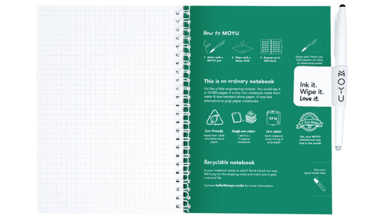 MOYU A5 Hardcover Forest Green