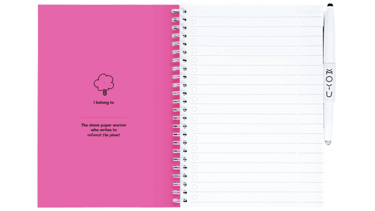 MOYU A5 Hardcover Passion Pink