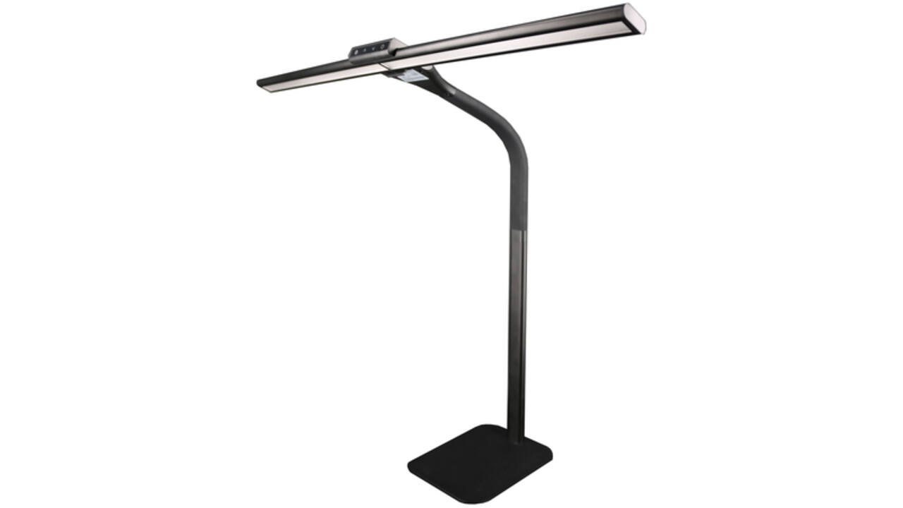 Bureaulamp Unilux Strata base led zwart