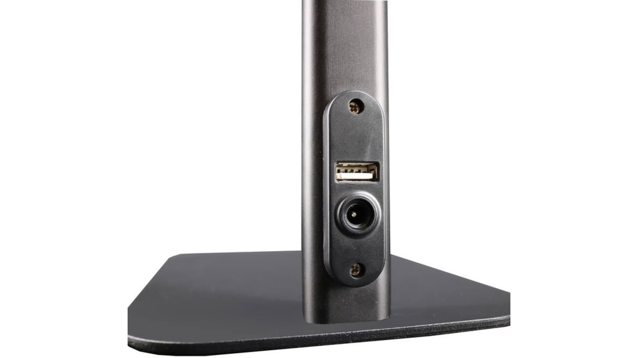 Bureaulamp Unilux Strata base led zwart