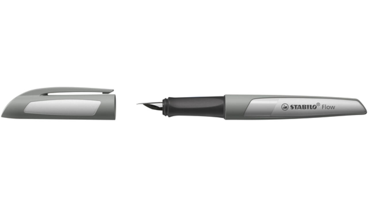 Vulpen STABILO Flow medium grijs