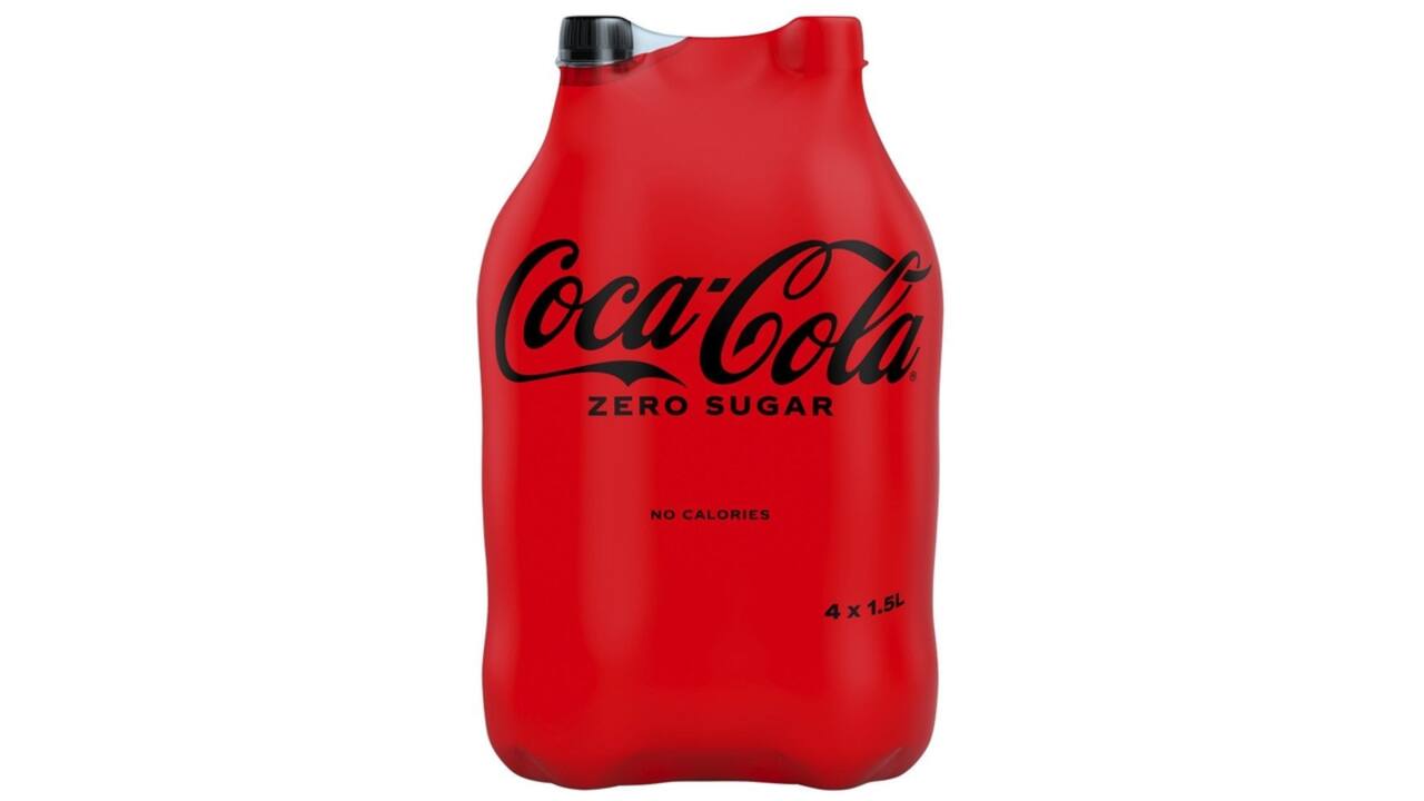 Frisdrank Coca Cola zero regular petfles 1.5 liter
