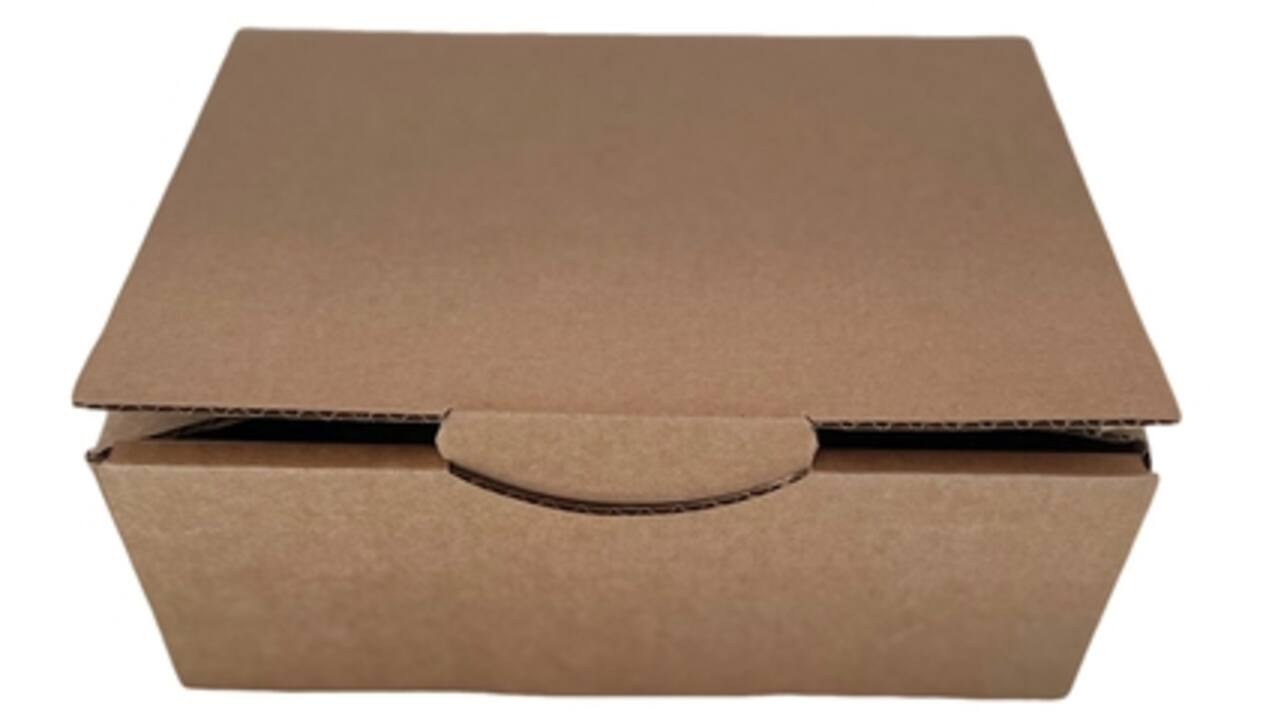 Postdoos IEZZY 200x140x75mm B-golf bruin