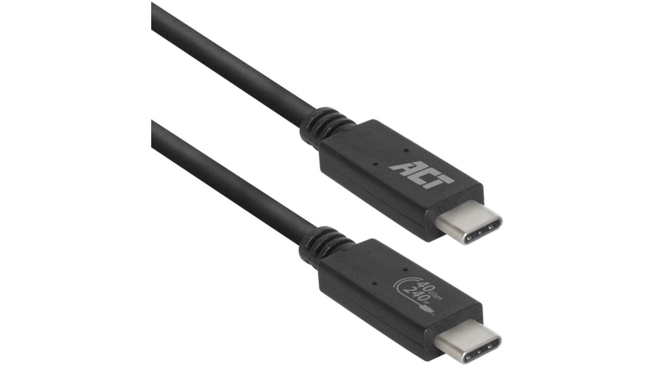 Kabel ACT USB4 40Gbps USB-C USB-IF