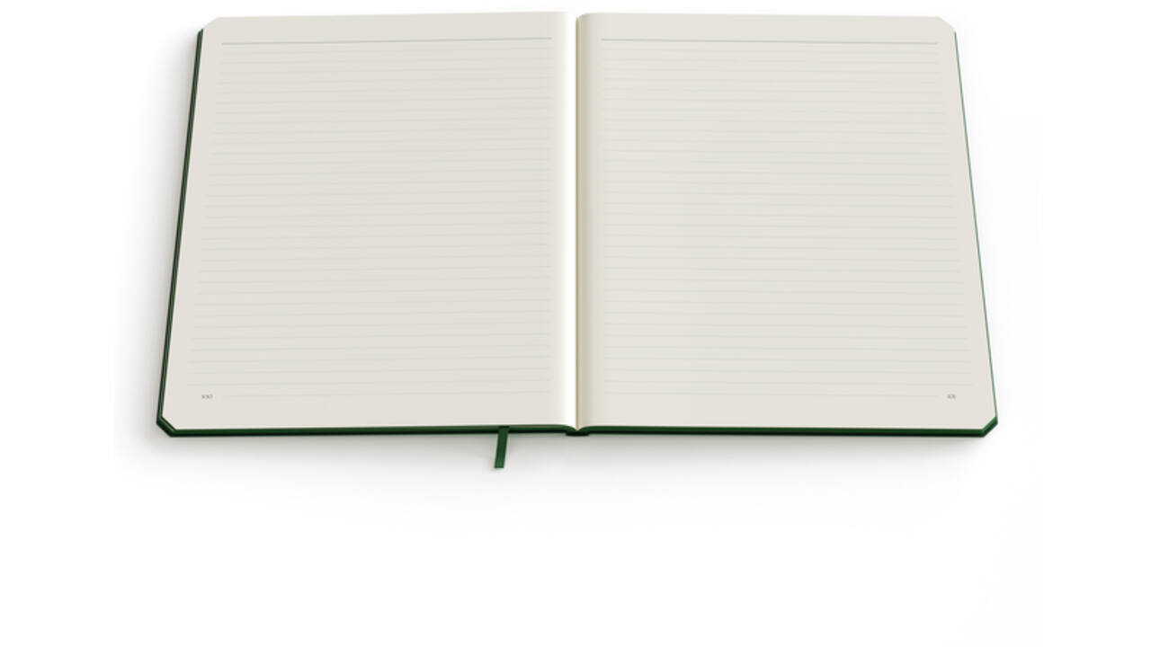 Notitieboek de KEMPEN Brut 171x220mm lijn 192 pagina's 90gr roze