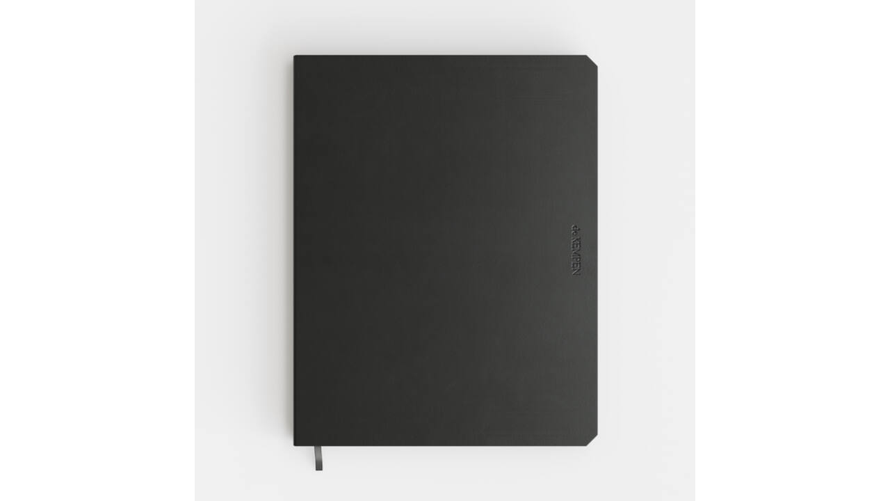 Notitieboek de KEMPEN Silence 171x220mm lijn 192 pagina's 90gr donkerblauw