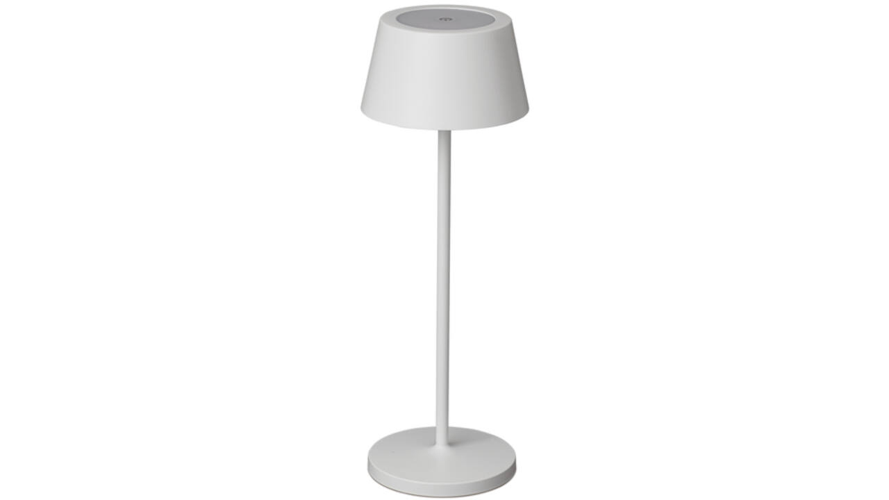 Tafellamp MAUL Nina LED oplaadbaar dimbaar wit