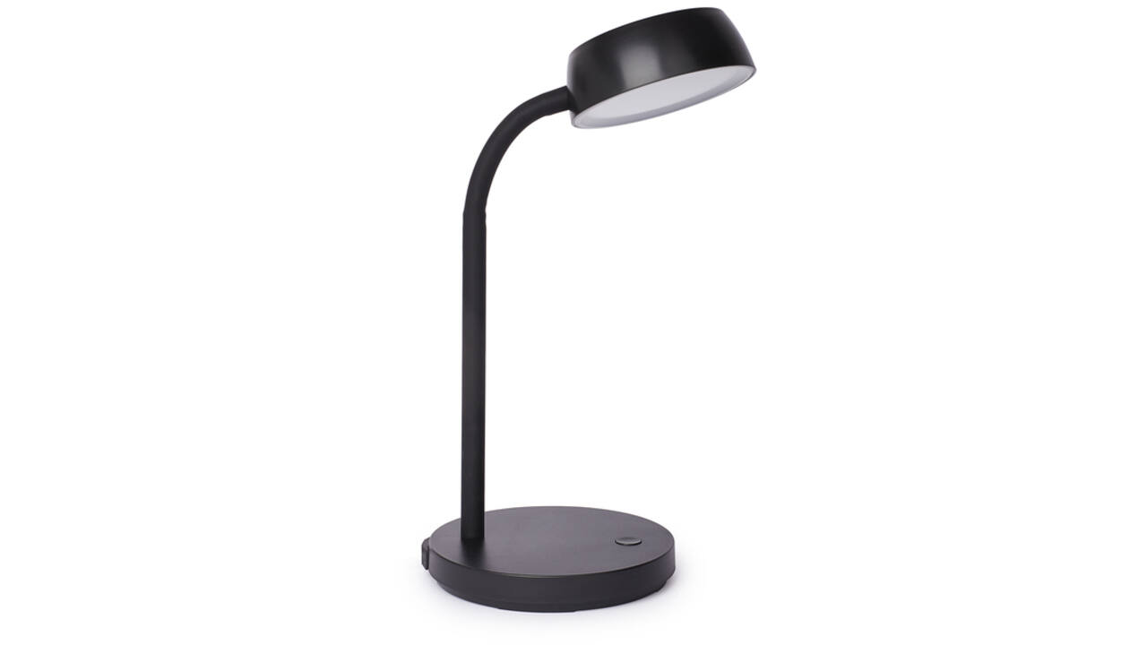 Bureaulamp MAUL Abby LED op voet zwart