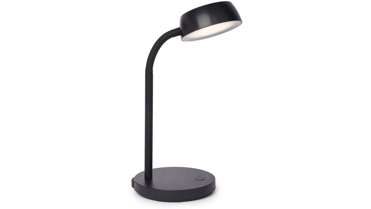 Bureaulamp MAUL Abby LED op voet zwart
