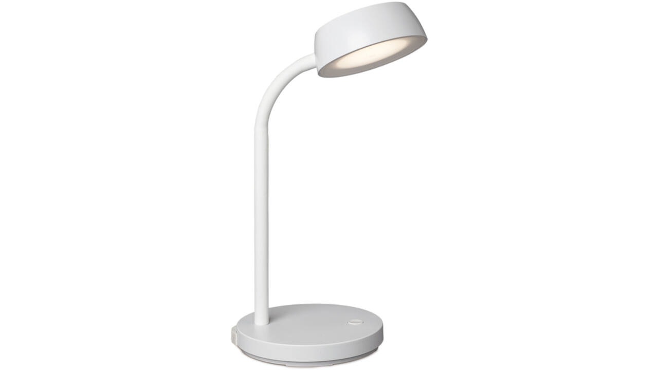 Bureaulamp MAUL Abby LED op voet wit