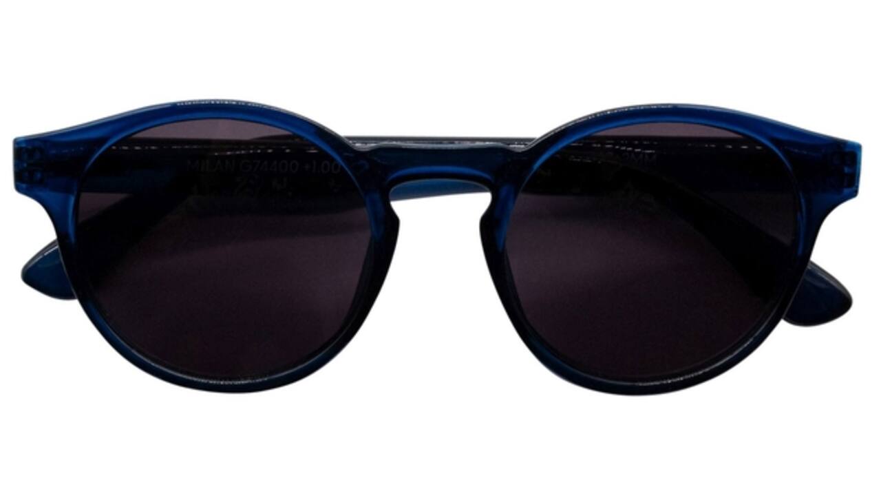 Zonnebril I Need You +2.50 dpt Milan blauw