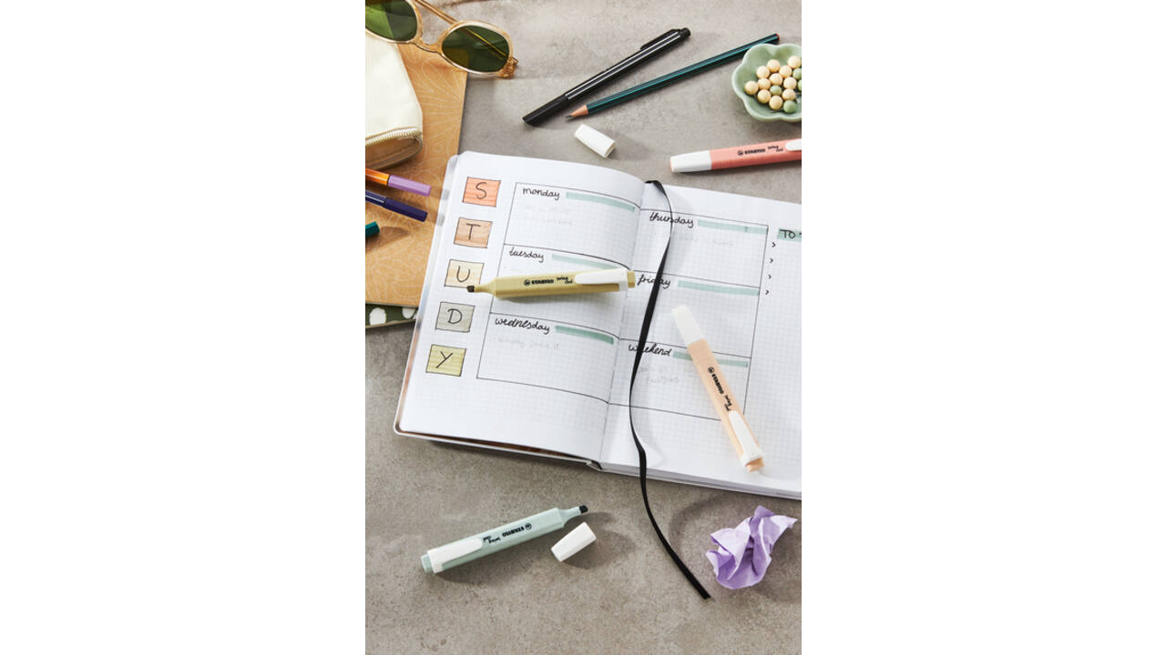 Markeerstift STABILO Swing cool nature colors beige
