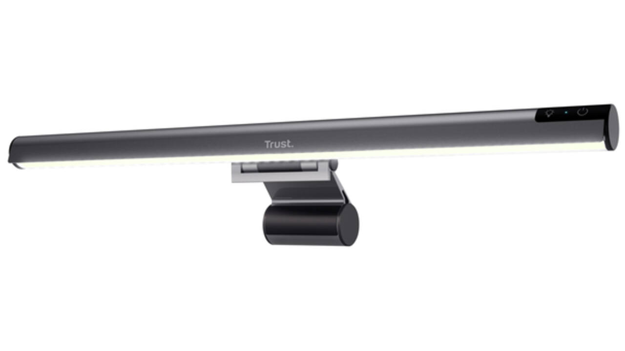 Monitorlamp Trust Shyne zwart