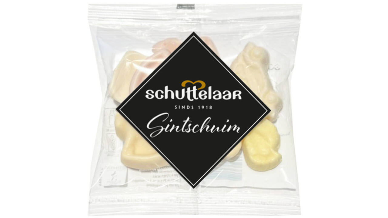 Schuimpjes Schuttelaar Sint Nicolaas 50 gram