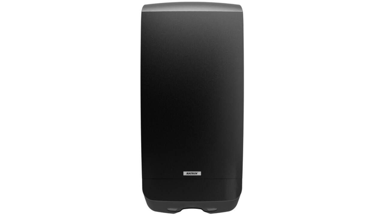 Handdoekdispenser Katrin extra groot zwart 89741