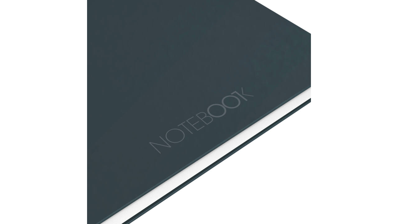 Spiraalblok Oxford International Notebook A4+ ruit 5X5mm zwart