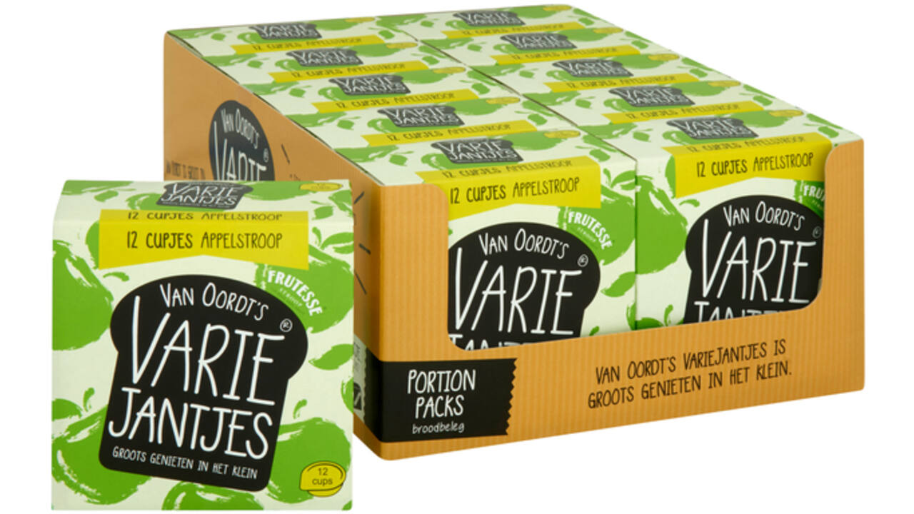 Appelstroop VarieJantjes Frutesse 12x15 gram cupjes