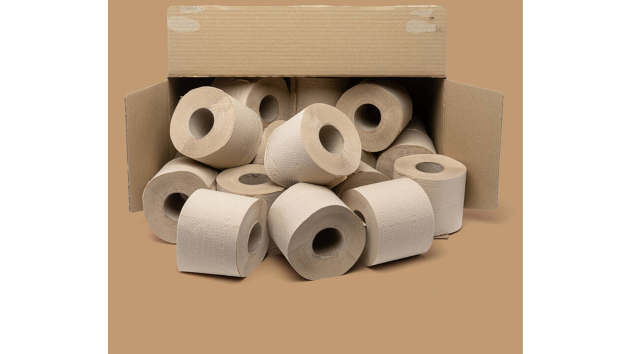 Toiletpapier The Good Roll The Panda Edition Naked bamboe 3-laags 27x250 vel naturel