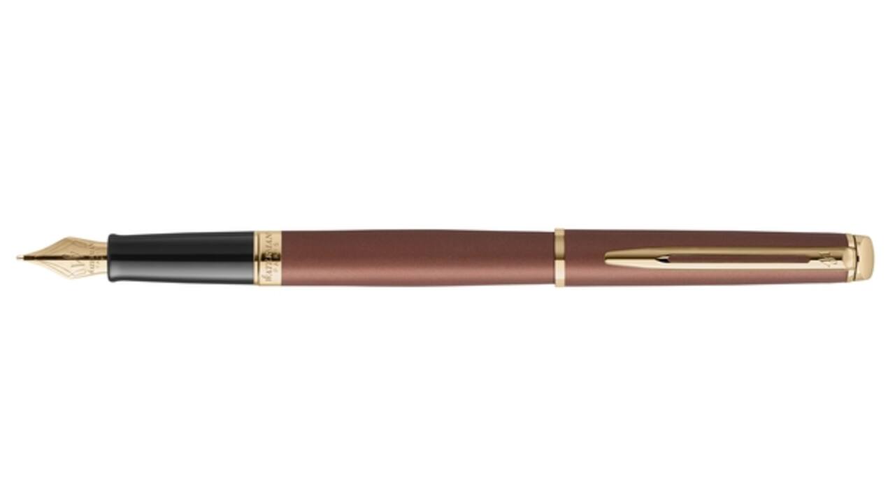 Vulpen Waterman Hémisphère Fashion Colors metallic copper GT fijn