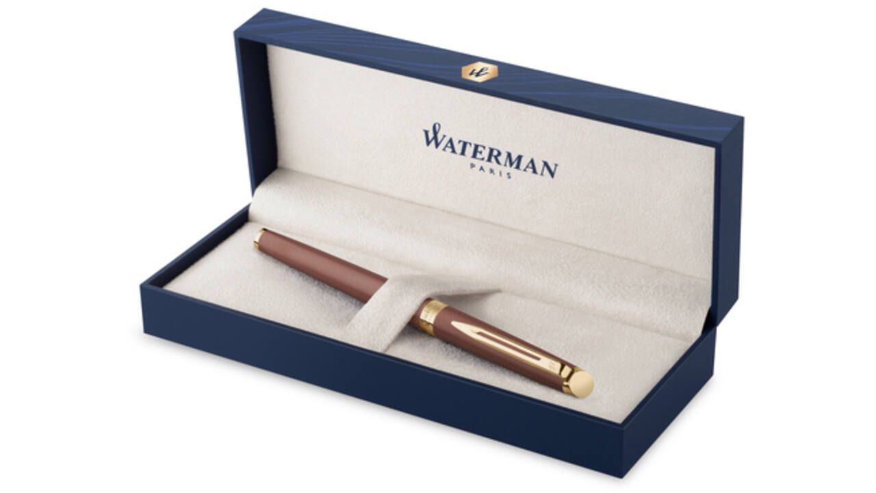 Rollerpen Waterman Hémisphère Fashion Colors metallic copper GT fijn