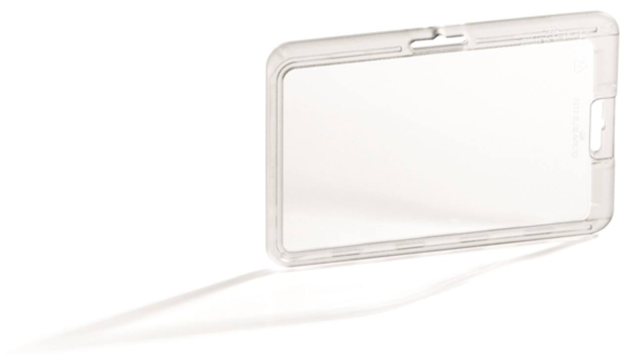 Badge Durable permanent voor 1 kaart 10 stuks