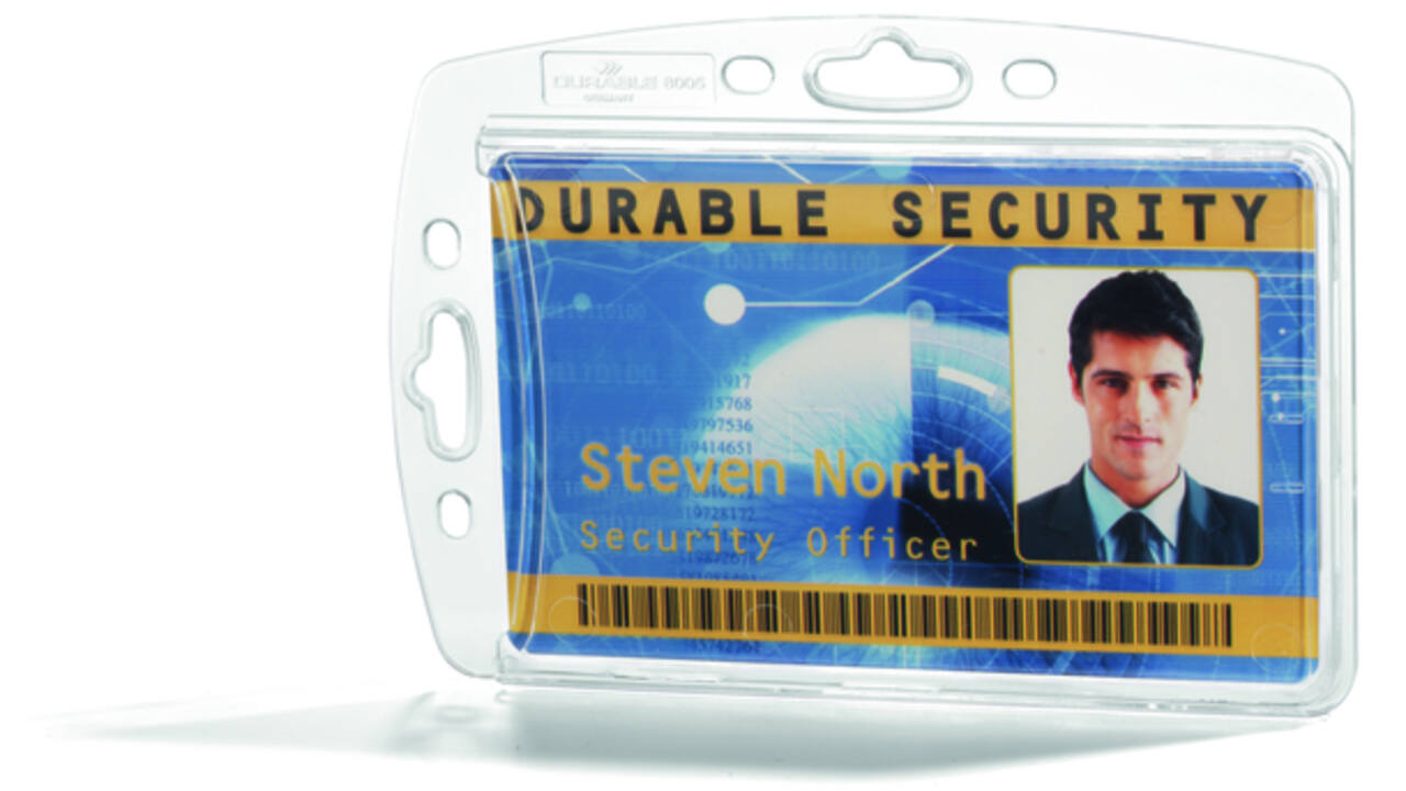 Badge Durable gesloten voor 1 kaart