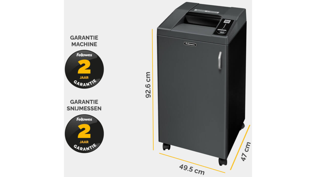 Papiervernietiger Fellowes Fortishred 3250SMC snippers 0,8x12mm