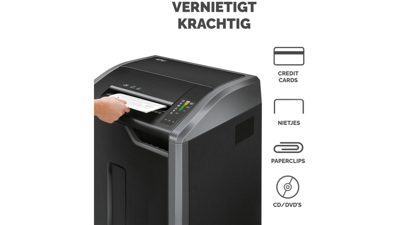 Papiervernietiger Fellowes Powershred 425I stroken 5,8mm