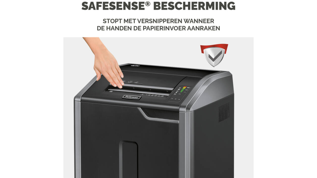 Papiervernietiger Fellowes Powershred 425I stroken 5,8mm