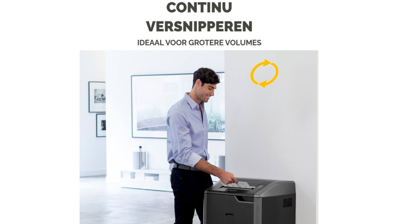 Papiervernietiger Fellowes Powershred 425I stroken 5,8mm