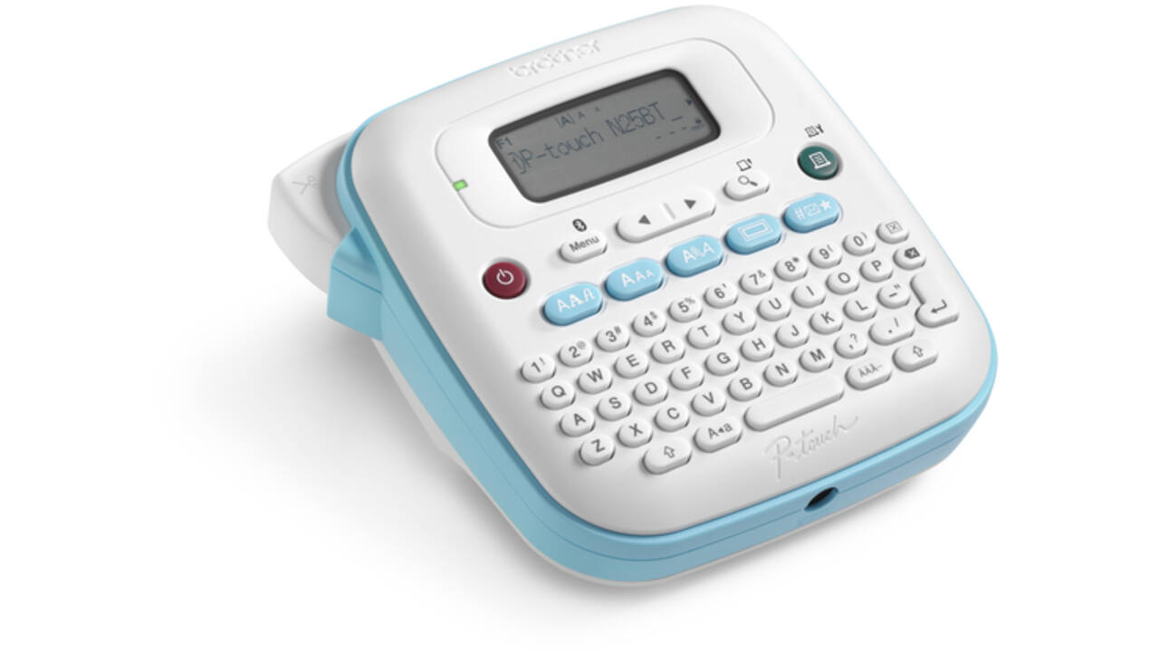 Labelprinter Brother P-touch Btag PT-N25BT desktop qwerty 12mm wit
