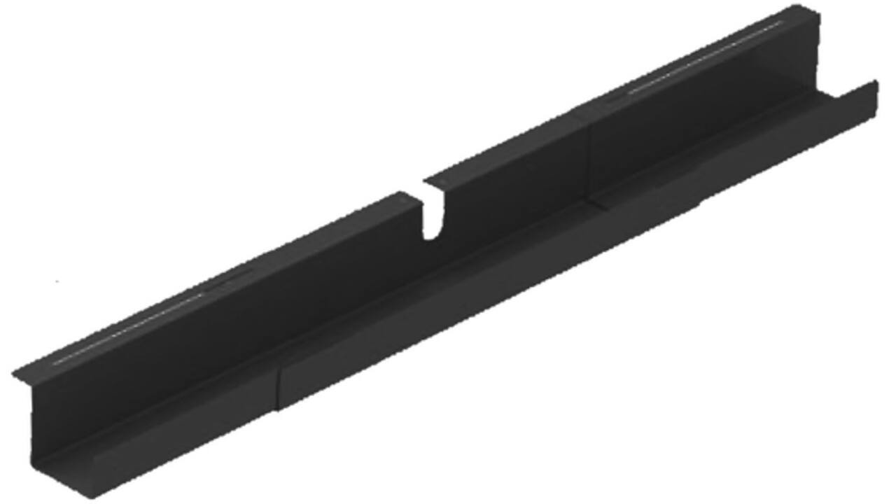Kabelgoot BRASQ verstelbaar 75-150cm CT100 zwart