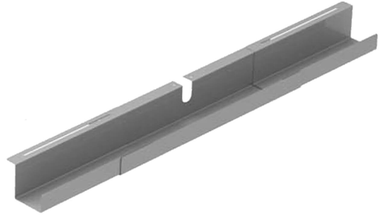 Kabelgoot BRASQ verstelbaar 75-150cm CT100 zilver