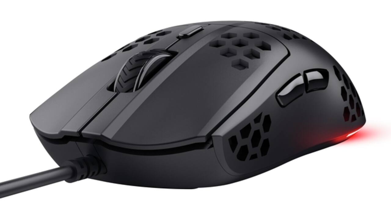 Gaming muis Trust GXT928 Helox bedraad zwart