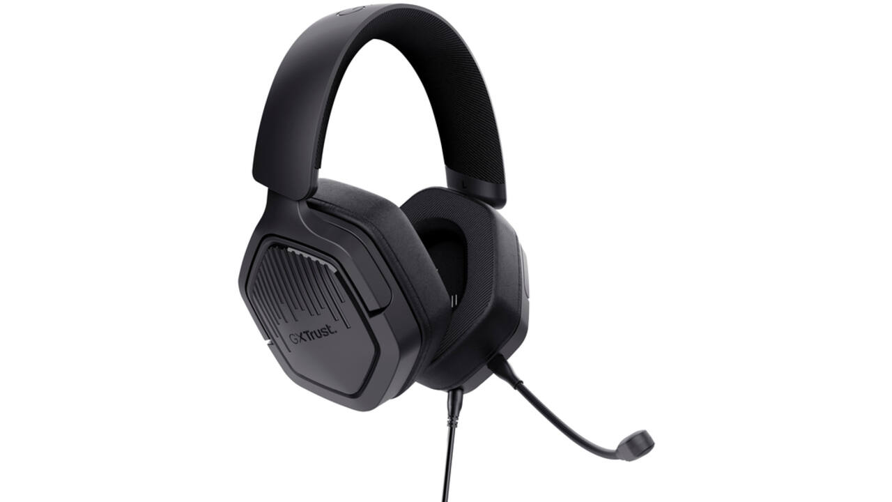 Gaming Headset Trust GXT492 Carus bedraad zwart