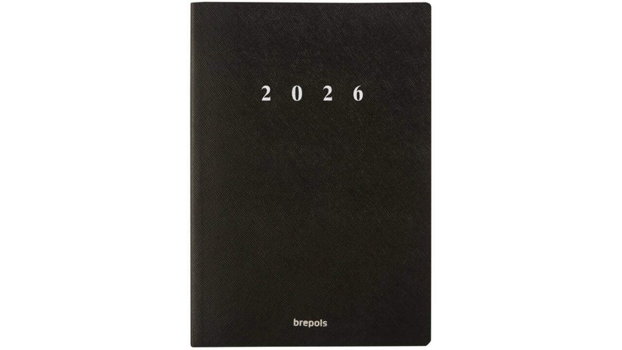 Agenda 2026 Brepols Essential Urban 7dagen/2pagina's Urban zwart