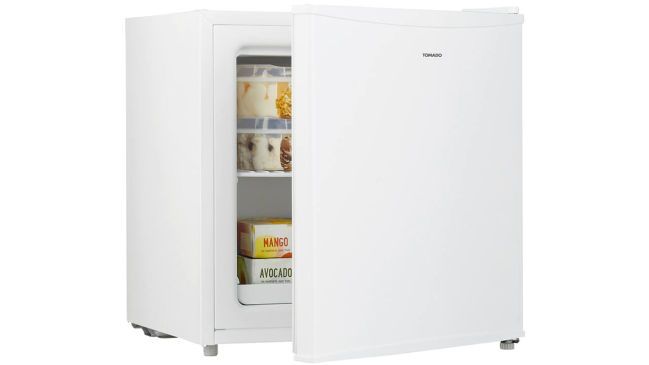 Mini vriezer Tomado 31 liter wit