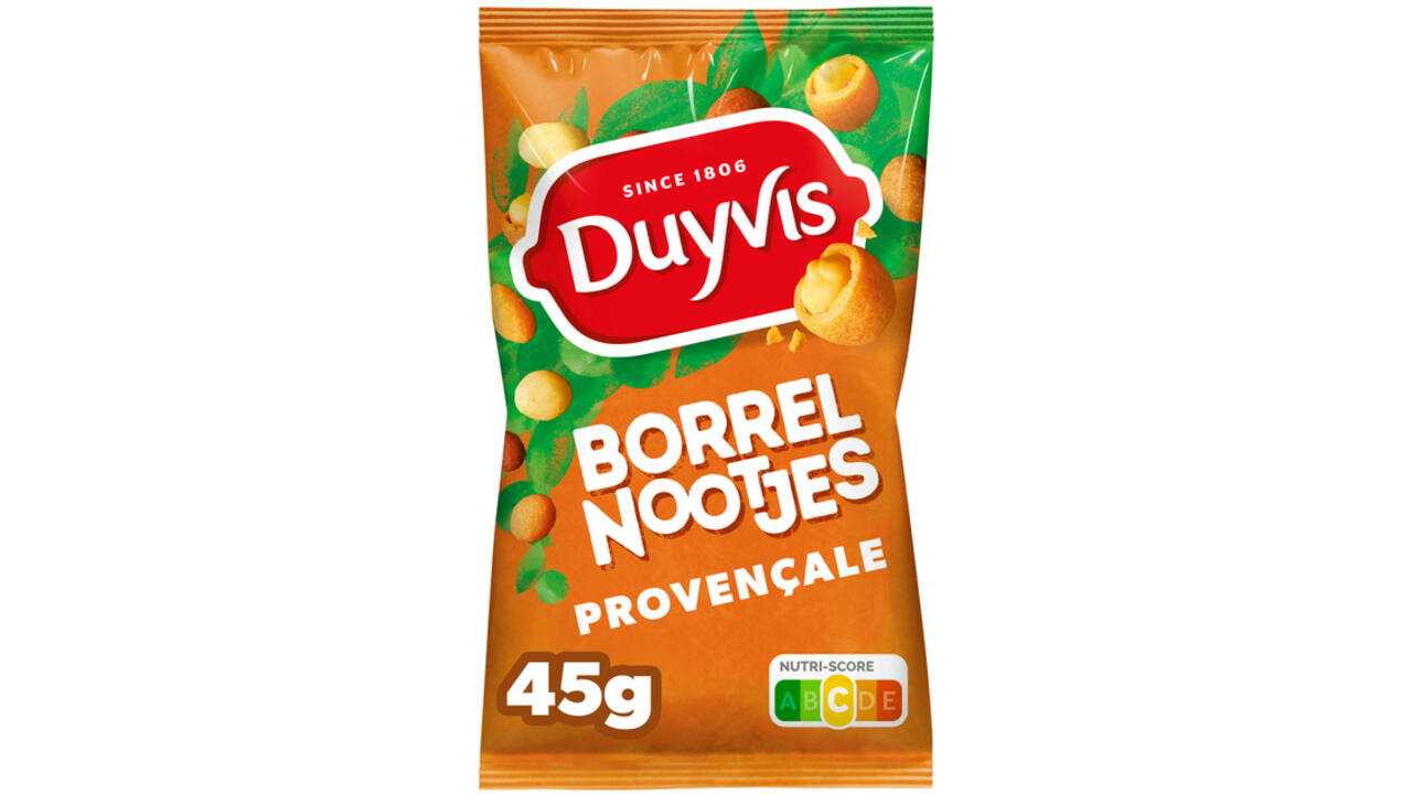 Duyvis Borrelnoot Provencale zakje 45 gram