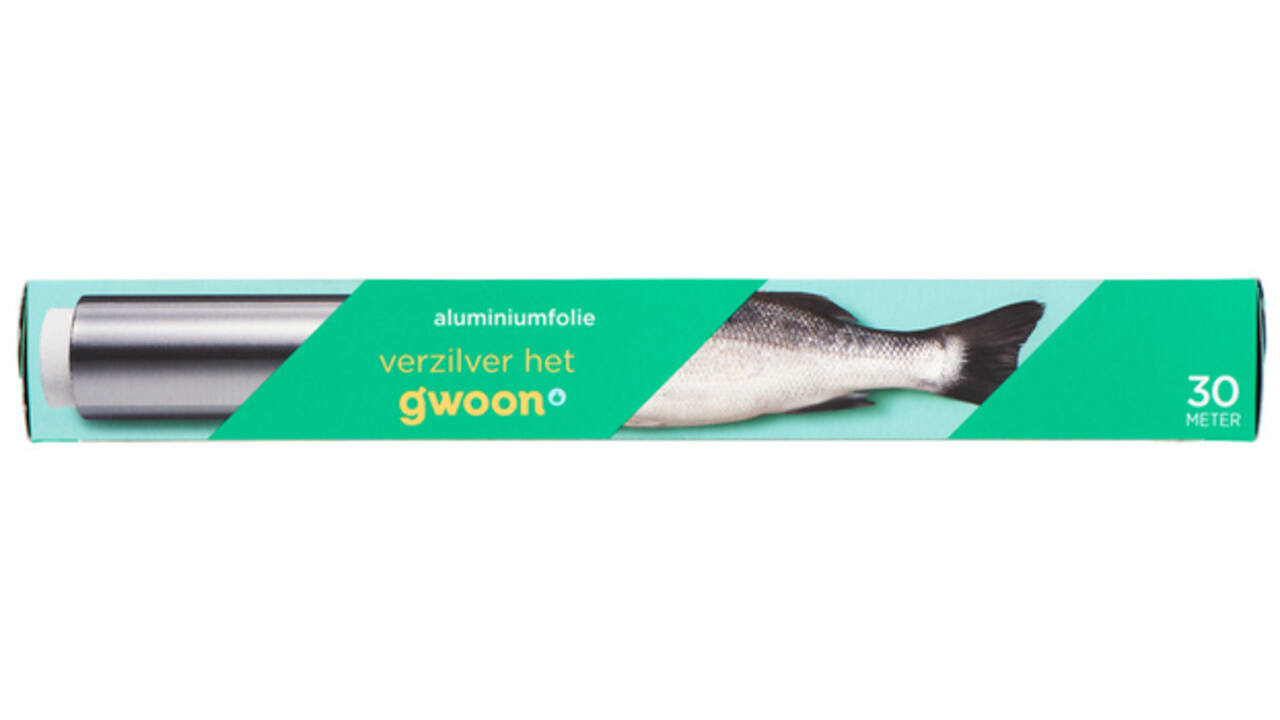 Aluminiumfolie G'woon 30 meter