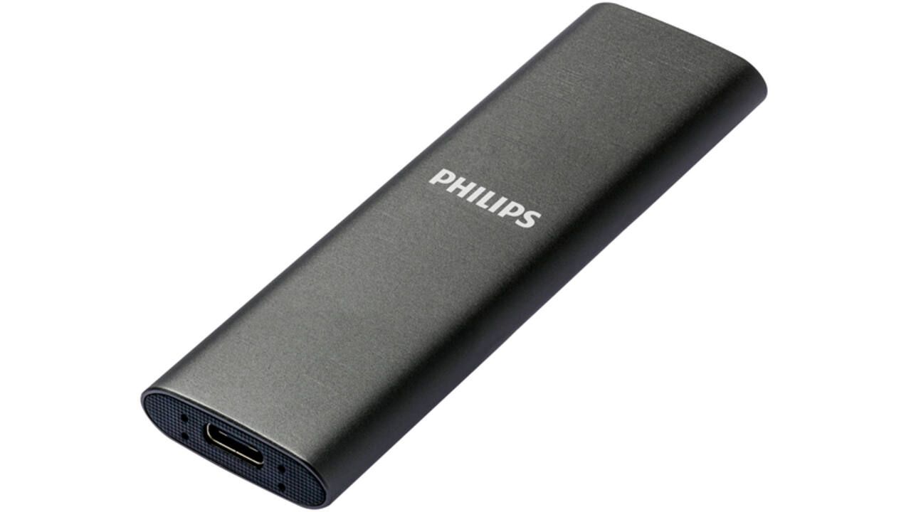 SSD Philips External 500 GB Ultra Speed Space Grey