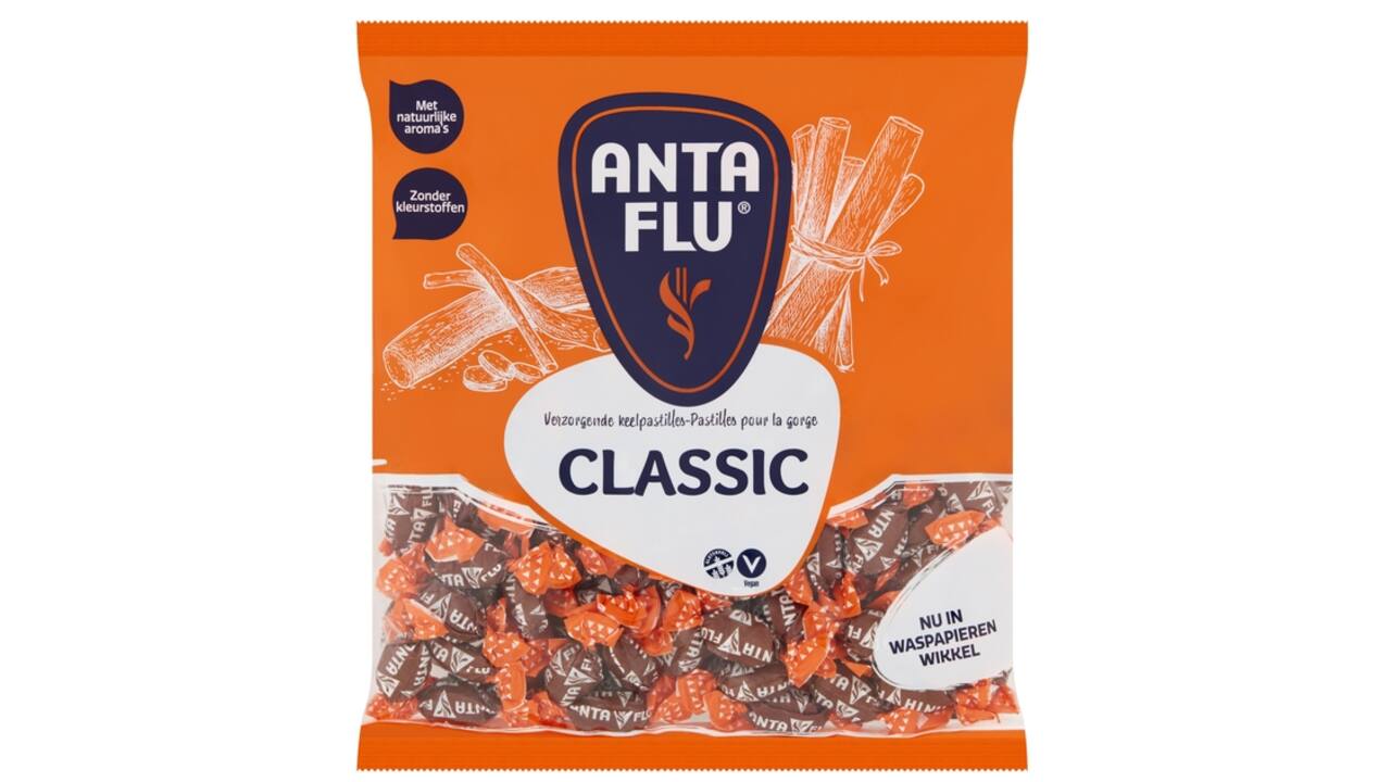 Keelpastilles Anta Flu classic zak 1 kilogram