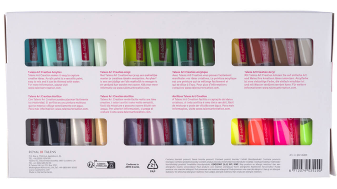 Acrylverf Talens Art Creation set à 48 kleuren