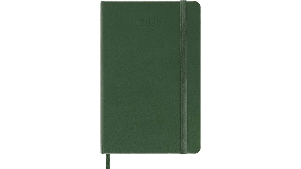 Agenda 2026 Moleskine 12M Planner Weekly 7dagen/1pagina pocket hc myrtle green