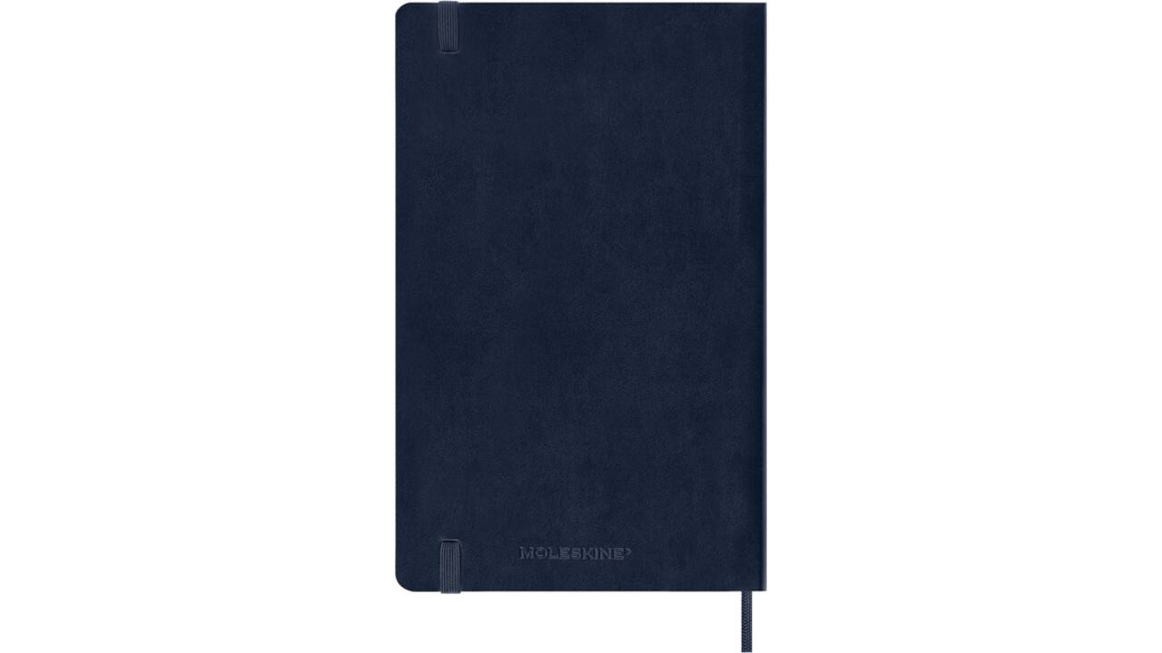 Agenda 2026 Moleskine 12M Planner Weekly 7dagen/1pagina large sc sapphire blue