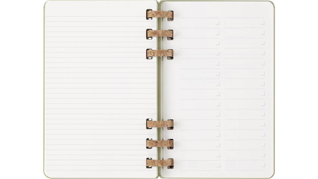 Agenda 2025/2026 Moleskine 12M Academic Weekly 7d/1p Myrtle large kiwi